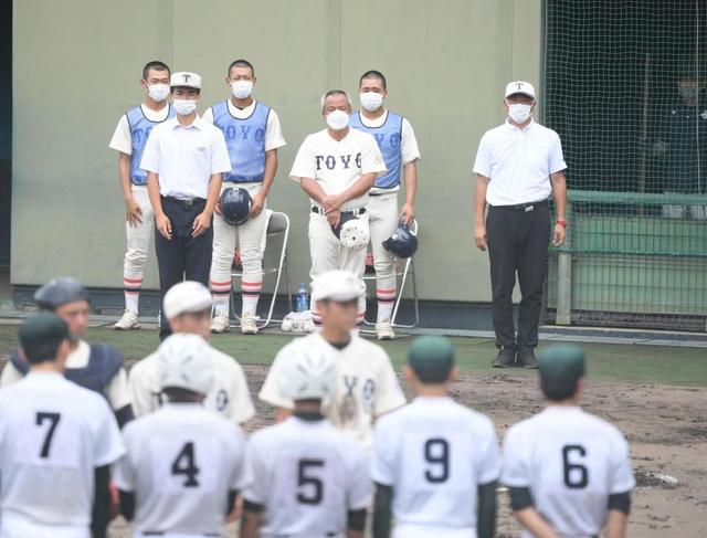 東洋大姫路コールド発進　岡田監督、夏初陣星