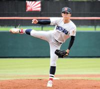 　５回３安打無失点と好投した横浜・鈴木