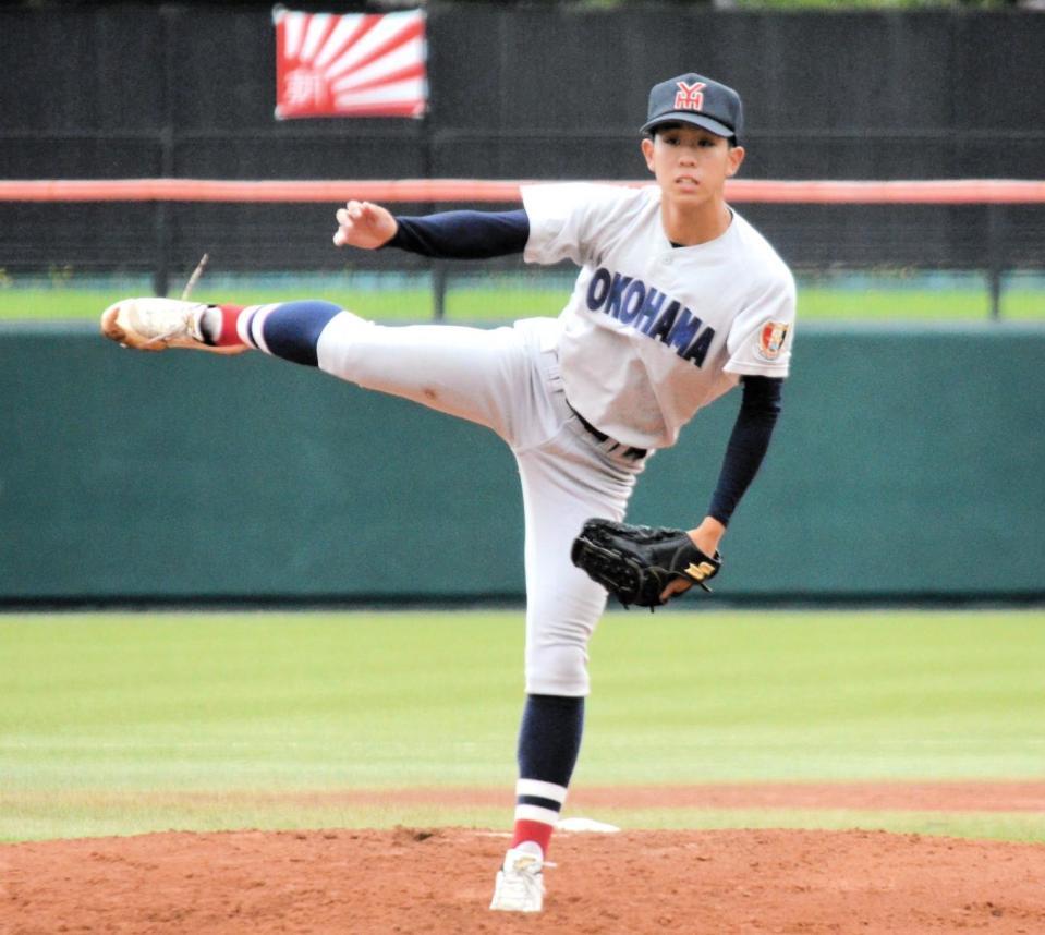 　５回３安打無失点と好投した横浜・鈴木