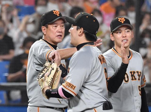 巨人苦投エースを打線が救う　原監督「打のチームって言ったからダメなのかな。投のチームにするよ」