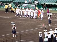 　体調不良者が出たため、選手が開会式リハーサルを欠席した県岐阜商