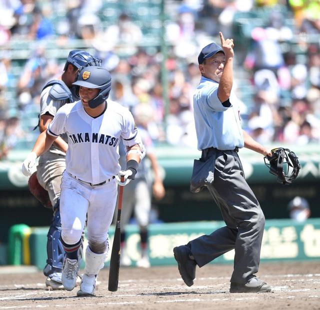 高松商・浅野　強打者ゆえに！？申告敬遠勘違いのハプニング