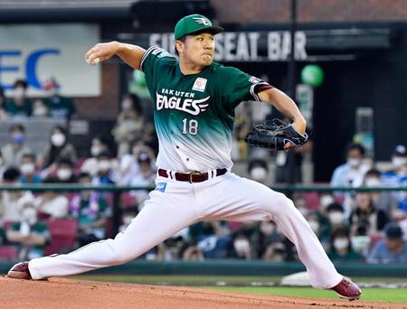 　西武戦に先発した田中将