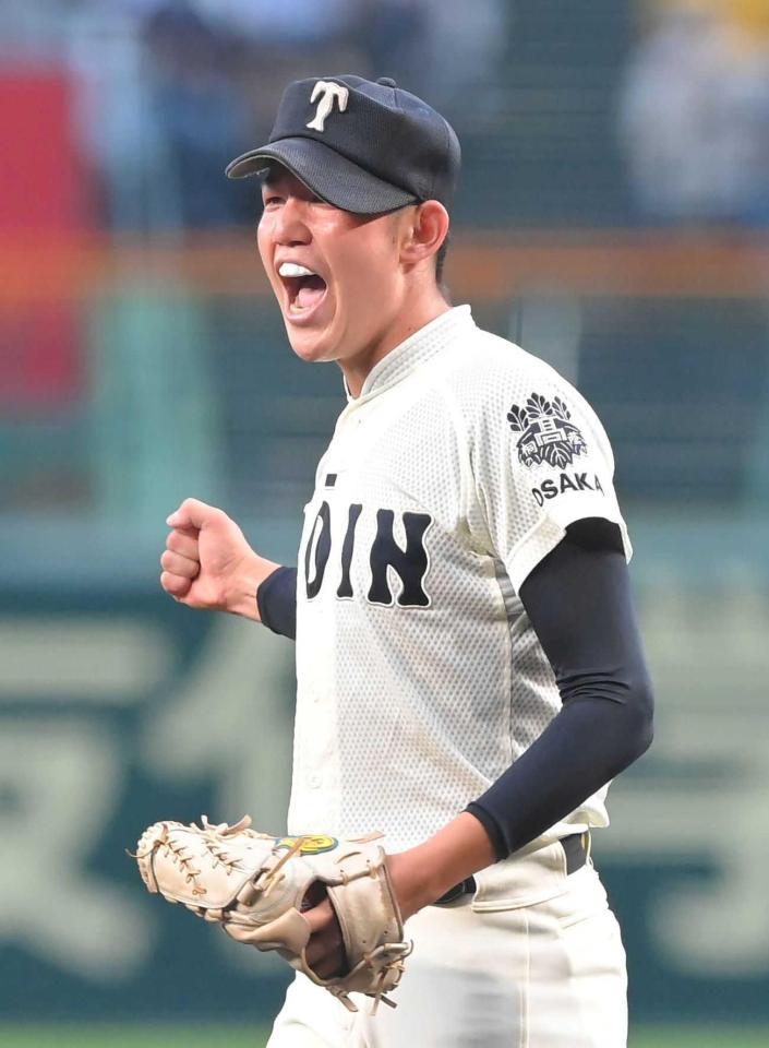 大阪桐蔭・川原 甲子園初完封 ねじ伏せた！球審からフォーム注意「逆によかった」/野球/デイリースポーツ online