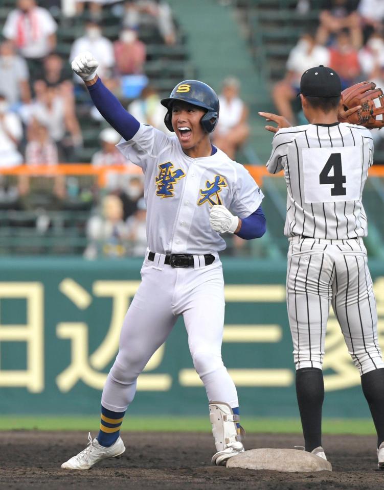 聖光学院野球部フリース 聖光学院が猛打で初のベスト4入り 東北勢2校、4強出そろう/野球