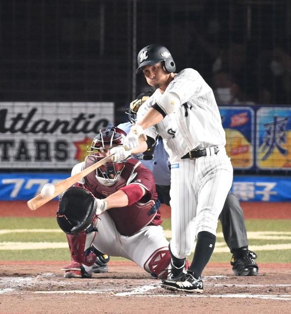 ロッテ・荻野貴司　朗希登板日にまたホームラン「いつもプレッシャーかけられる」