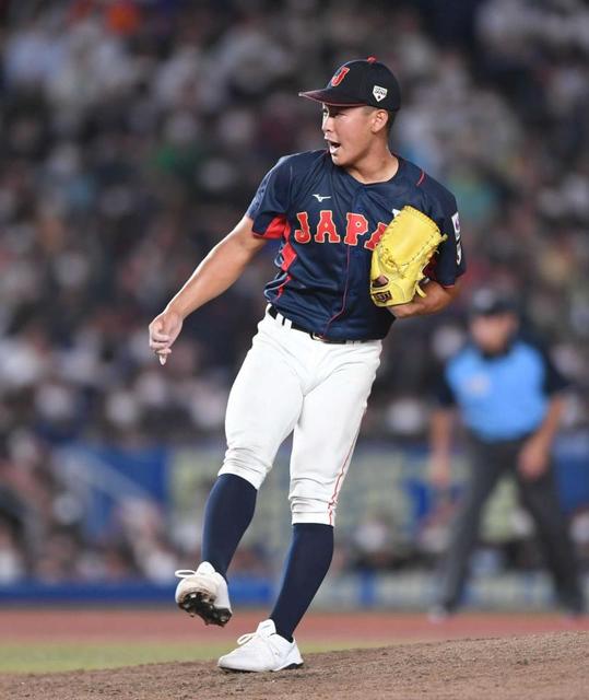 近江・山田３Ｋデビュー　大学代表を斬り斬り舞い　初の守護神も「スムーズに入れた」