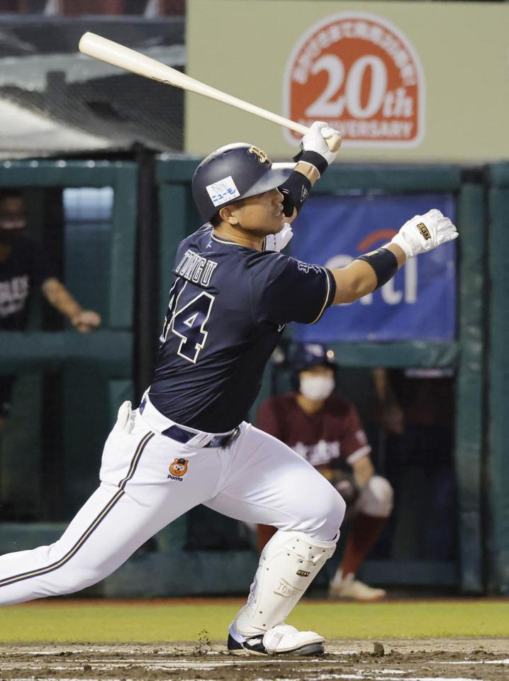 オリックス 頓宮がプロ初の２試合連続弾で勝ち越し 初回には先制打 前夜は２発 ５打点 野球 デイリースポーツ Online