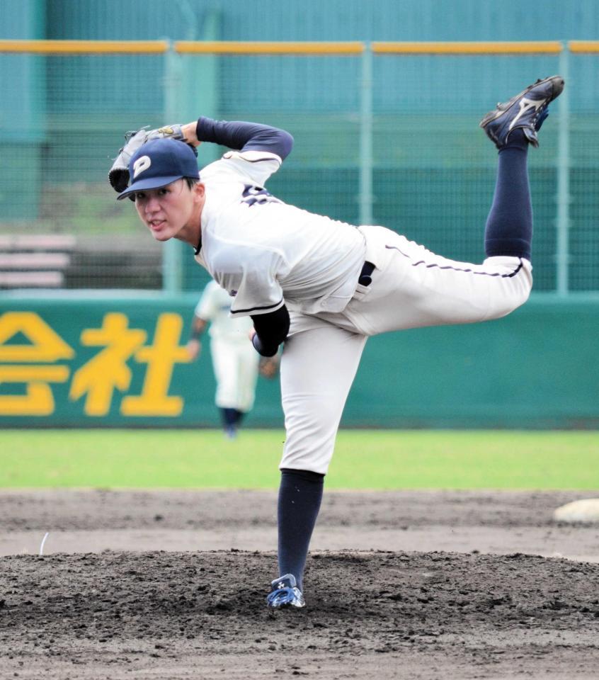 　投打で勝利に貢献した同大・小倉