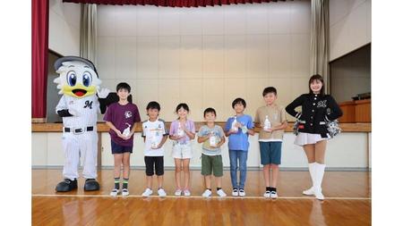 　茂原市立新治小学校で行われた「ちばキッズスマイル・プロジェクト」