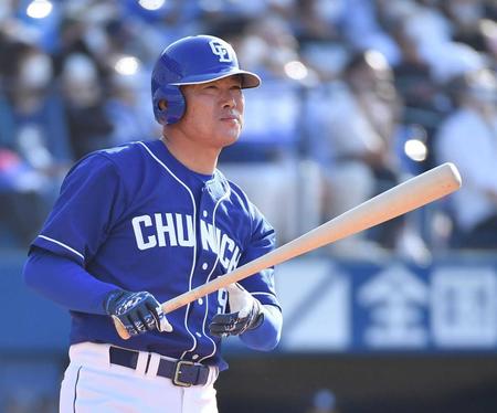 　現役引退する考えを固めた中日・福留