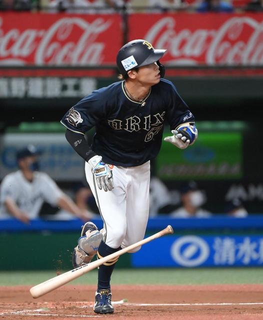 オリックス　最後のＰＬ戦士・中川圭太が先制アーチ　大先輩・福留の引退発表日に