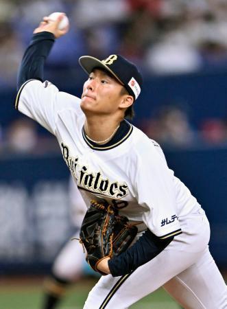 　７回２失点で１３勝目を挙げたオリックス・山本＝京セラドーム