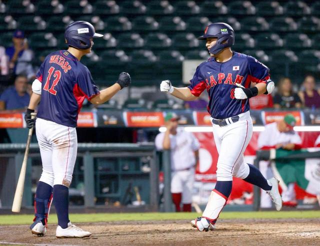 侍U18 メキシコに勝利 浅野が1号ソロ、先発・香西は4回1安打無失点