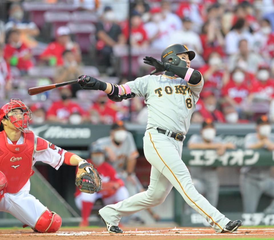 坂本勇人 250ＨＲ ゴールドプレート 見づらかっ