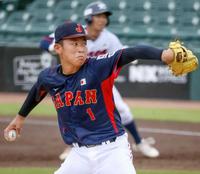 　韓国戦に先発し、２回途中６失点だった山田（ゲッティ＝共同）