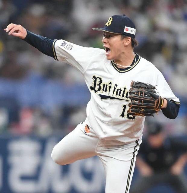 オリックス・山本、圧巻封　天王山３連戦エースで先勝２差！　４安打タカねじ伏せた