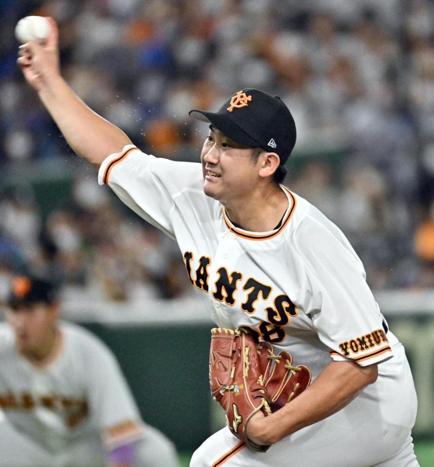 　ＤｅＮＡ戦に先発し力投する菅野