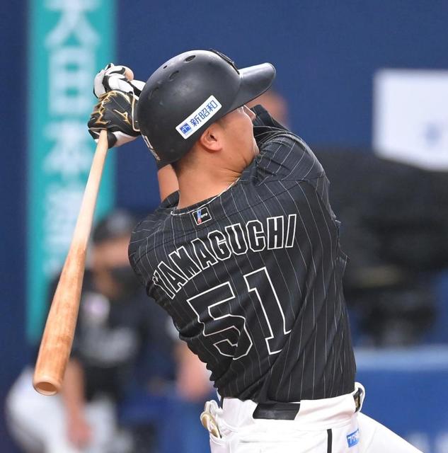 ロッテ大勝 山口が１試合３発８打点の大暴れ ３位楽天と２ ５差 野球 デイリースポーツ Online