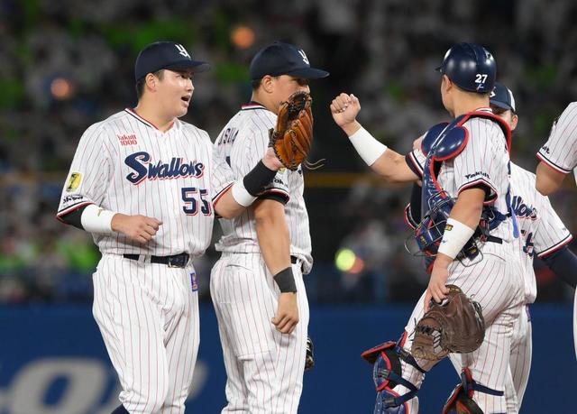 ヤクルトが優勝マジック２とし、２年連続リーグ優勝に王手　村上は５６号出ず