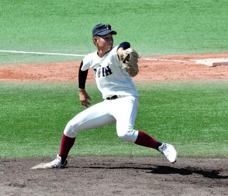 　好投した大阪桐蔭先発の南恒