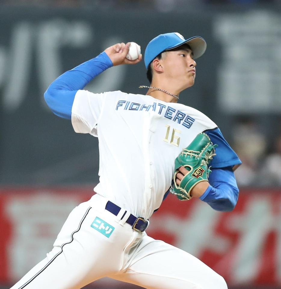 　力投する達（撮影・中島達哉）