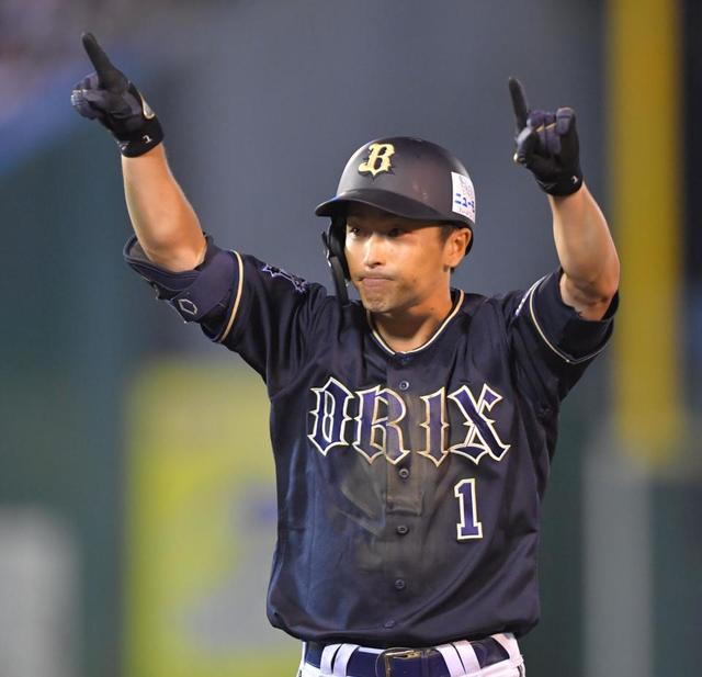 オリックス　すぐさま逆転に成功　伏見＆福田の連続適時打で３点を奪う