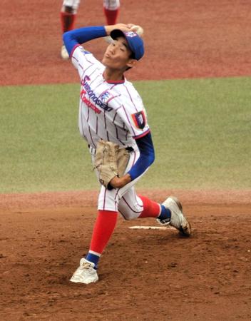 　先発した下関国際・仲井