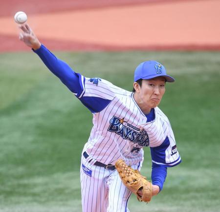 　力投する大貫（撮影・棚橋慶太）