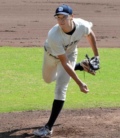 　好投した京大・水口