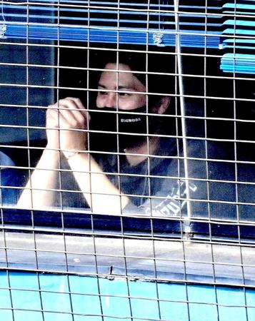 　フェニックスリーグを視察する新庄監督