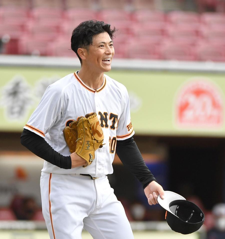 　合同トライアウトを終えた小石（撮影・伊藤笙子）