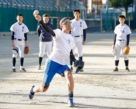 イチローさん球児に指導