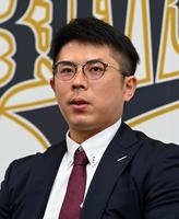 　契約を更改した若月（撮影・山口登）