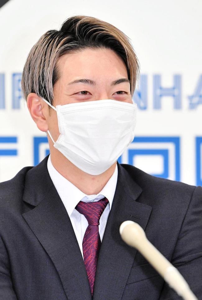 日本ハム・松本剛 4倍超!8600万円で更改「いいシーズンだった」/野球/デイリースポーツ online