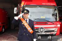 　地元・福島県いわき市の一日消防署長を務めた佐藤都