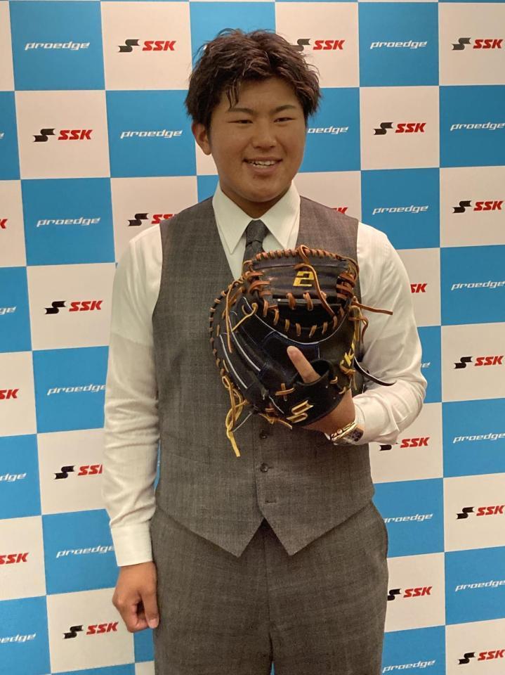 　ＳＳＫとアドバイザリー契約を結んだ松川（球団提供）