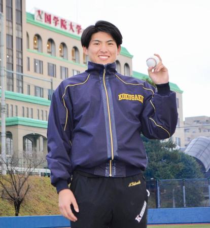 　プロ志望を明言した国学院大・武内夏暉