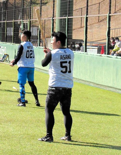 巨人・ドラ１浅野「ちょっと固まっていなくて」原点回帰の打撃フォームに変更