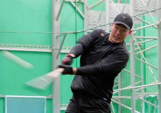 楽天・安田　“柳田打法”でフル出場＆２０発だ　阪神・佐藤輝とも対面で刺激