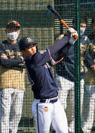 オリックス太田、山本から一発　正二塁手狙うホープ