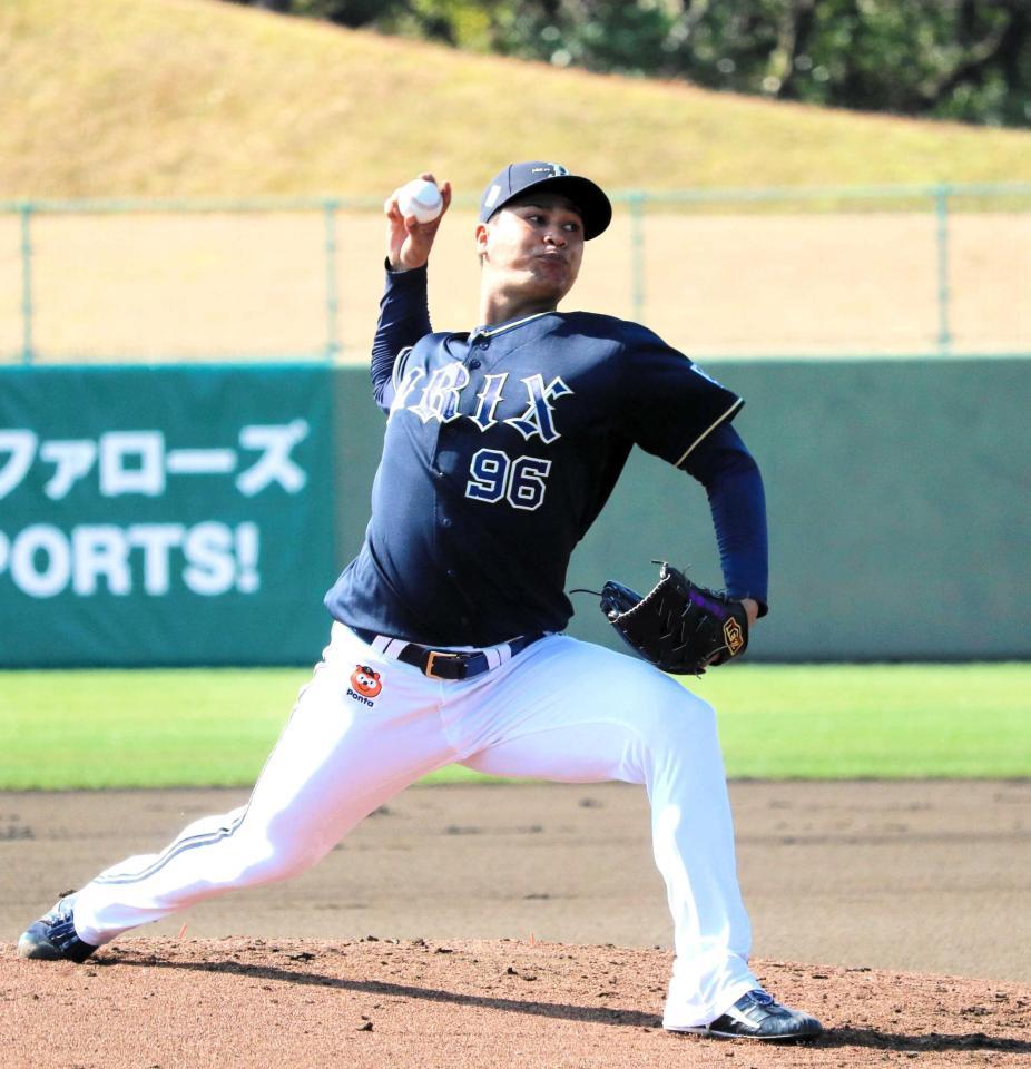 　ライブＢＰに登板し、２被弾こそ食らうも、最速１５４キロを計測した宇田川（撮影・今西大翔）