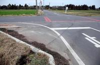 　入来智さんが交通事故に遭った交差点