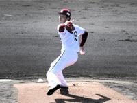 　初先発で２回無失点と好投した荘司