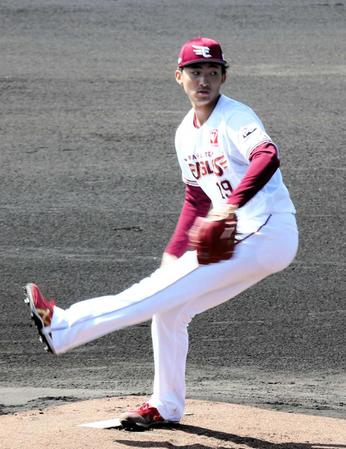 　実戦初登板初先発で２回無失点と好投した荘司