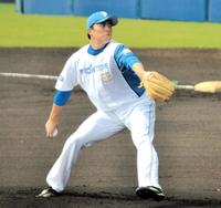 　先発して２回１失点の田中正