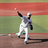 ライブＢＰに登板したペルドモ