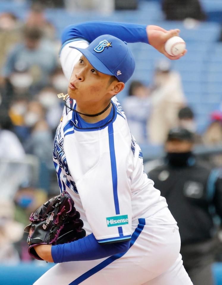 ２番手で登板し１回無失点の小園