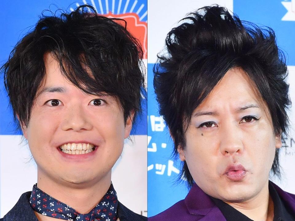 　ぺこぱ・シュウペイ（左）と松陰寺太勇