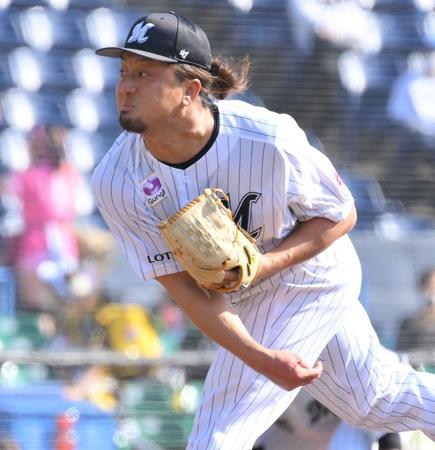 　５回から登板した沢村（撮影・伊藤笙子）